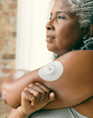 Woman managing a long term condition